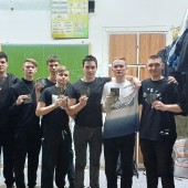 Студенты группы БМС232 на практических занятиях